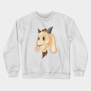 Goat head Crewneck Sweatshirt